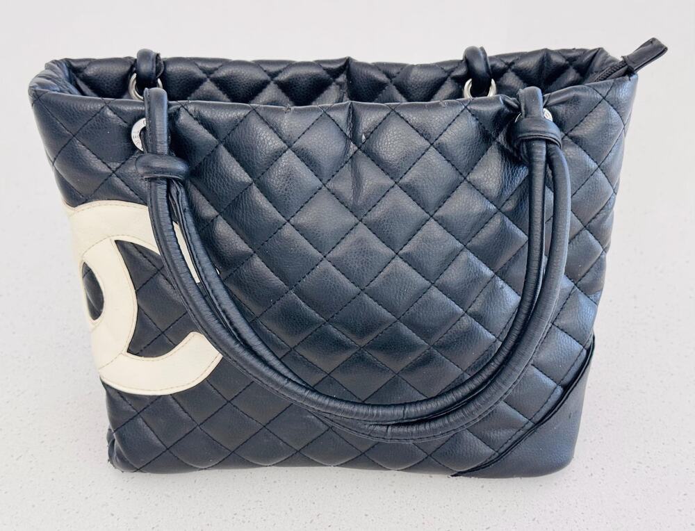 Chanel Cambon tote bag (price low due to needed repair)